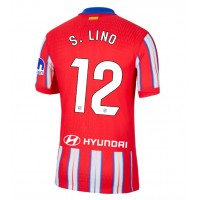 Atletico Madrid Samuel Lino #12 Domáci futbalový dres 2024-25 Krátky Rukáv